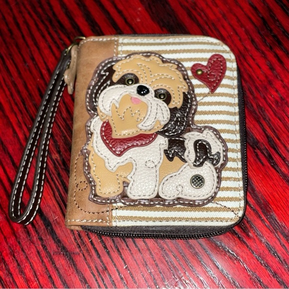 Chala Shih-tzu Wristlet Wallet - Picture 1 of 5